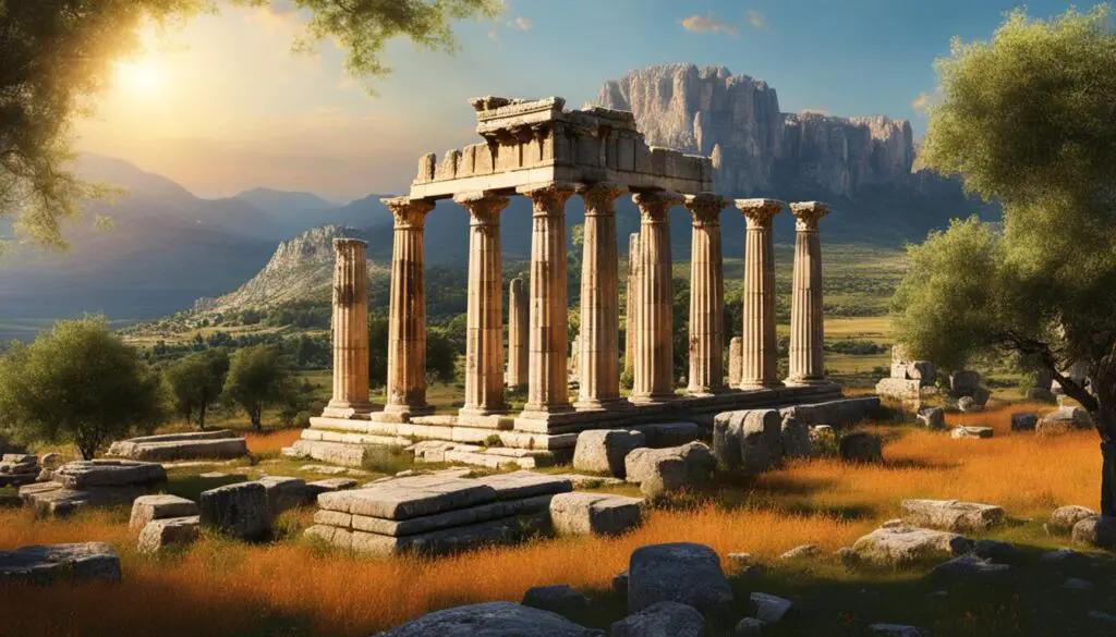 Ancient Corinth Temple of Apollo