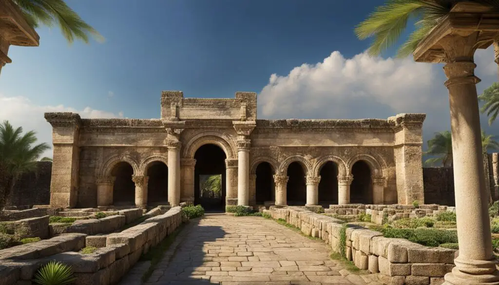 Capernaum Entrance