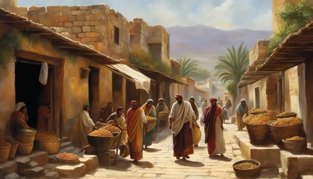 Capernaum's residential structures, streets, and courtyards