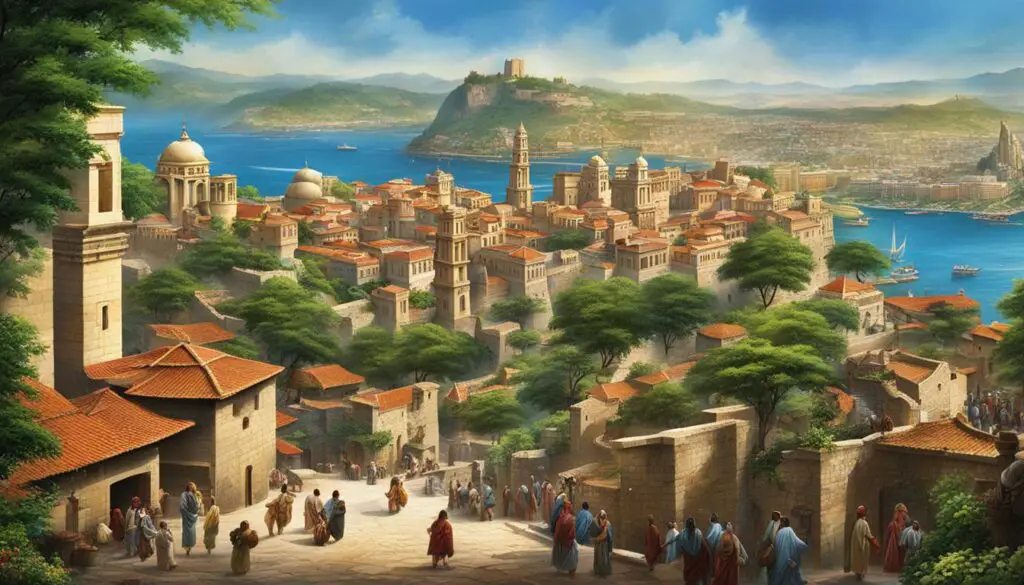 Philistine city-states in biblical times