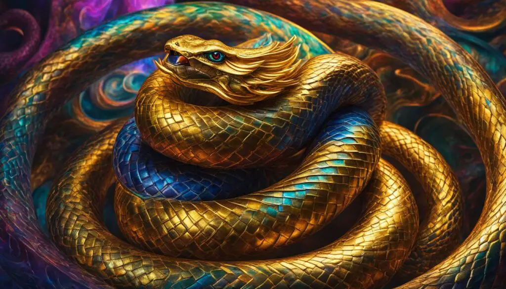 Serpent in art