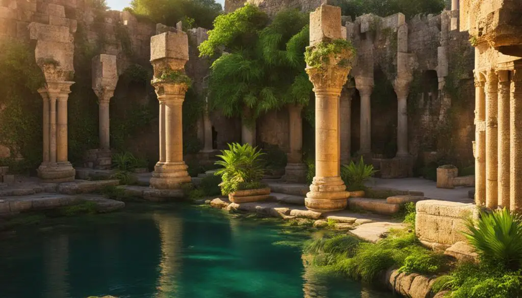 ancient ruins in Sidon