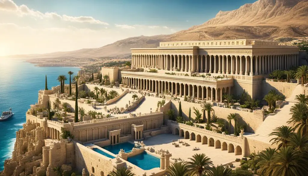 Herod's architectural achievements