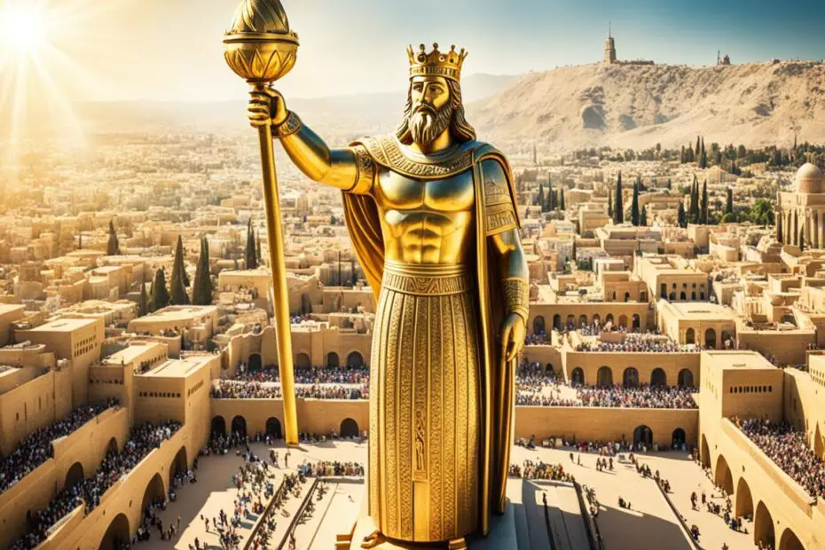 King Nebuchadnezzar in the Bible