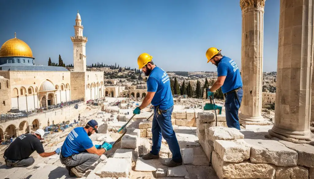 Temple Mount preservation