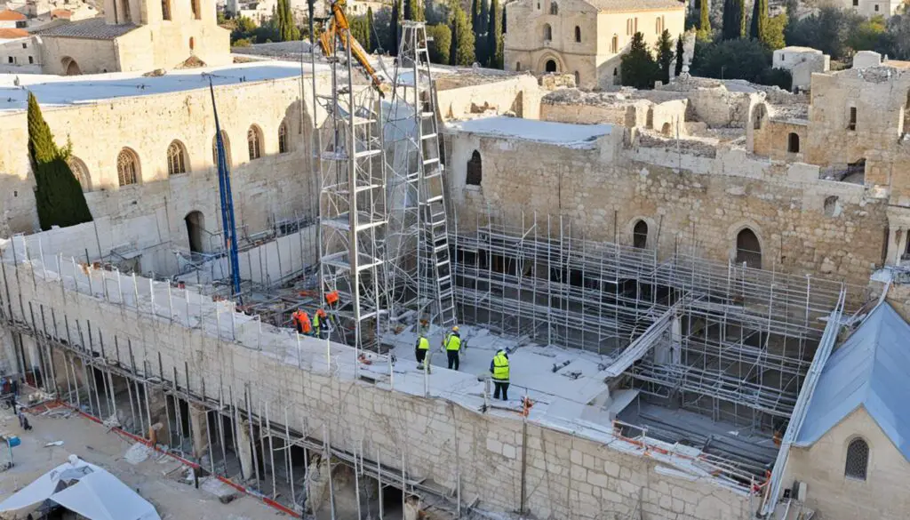 restoration of the Church of the Nativity