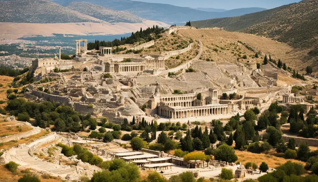 Geographical Location of Ephesus