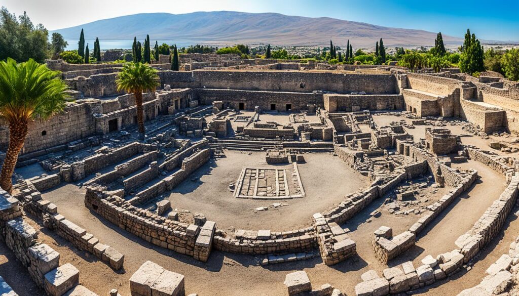 excavation of Capernaum