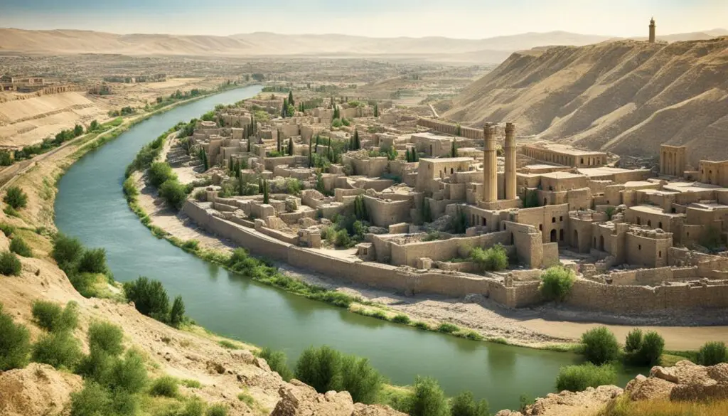 Ancient Nineveh's location