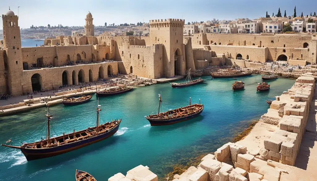 Key biblical events in Sidon