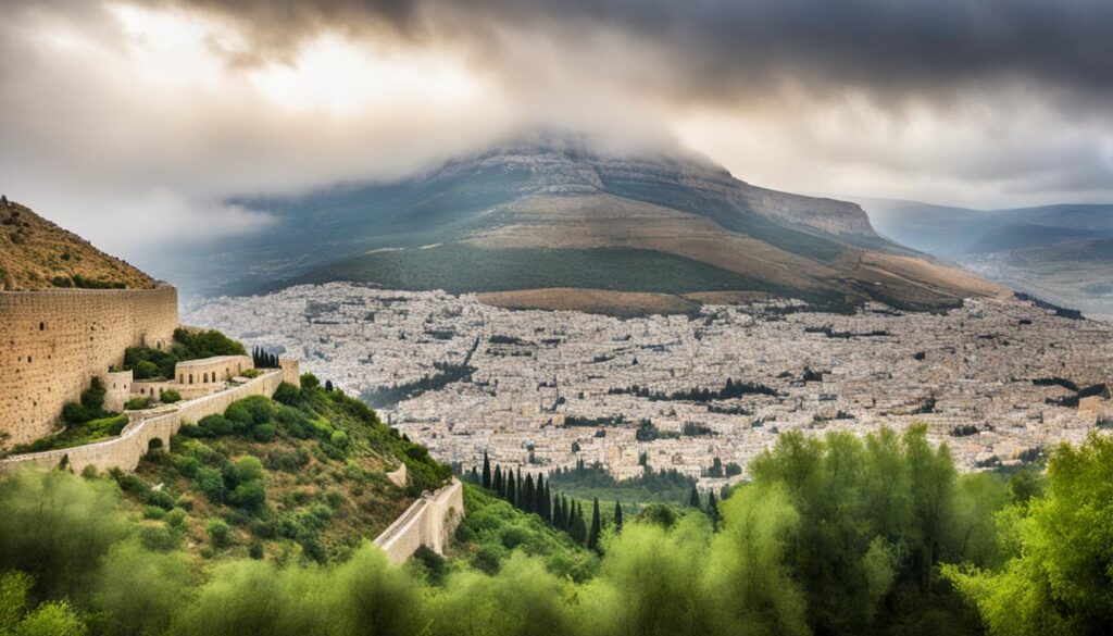 biblical significance Mount Gerizim