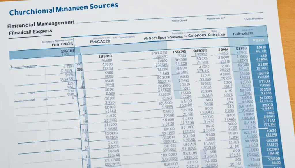 church finances image